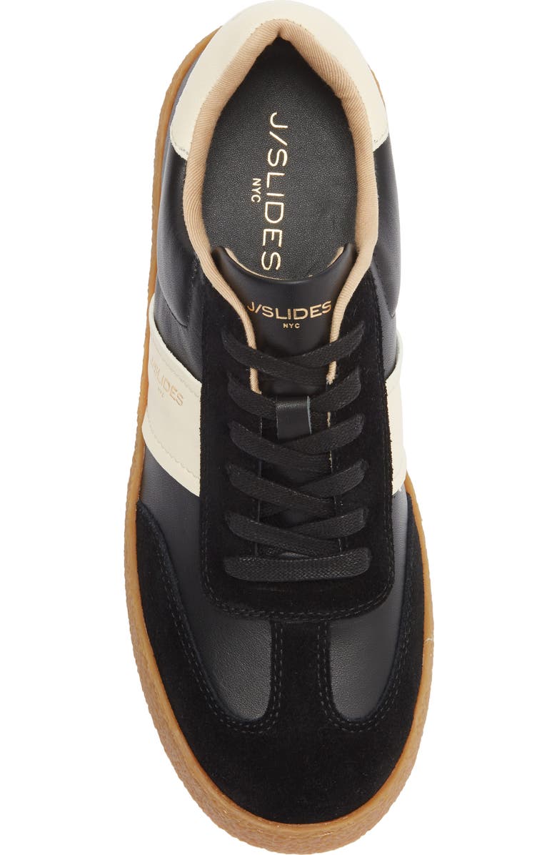 JSlides Olive Sneaker, Alternate, color, Off White/ Black