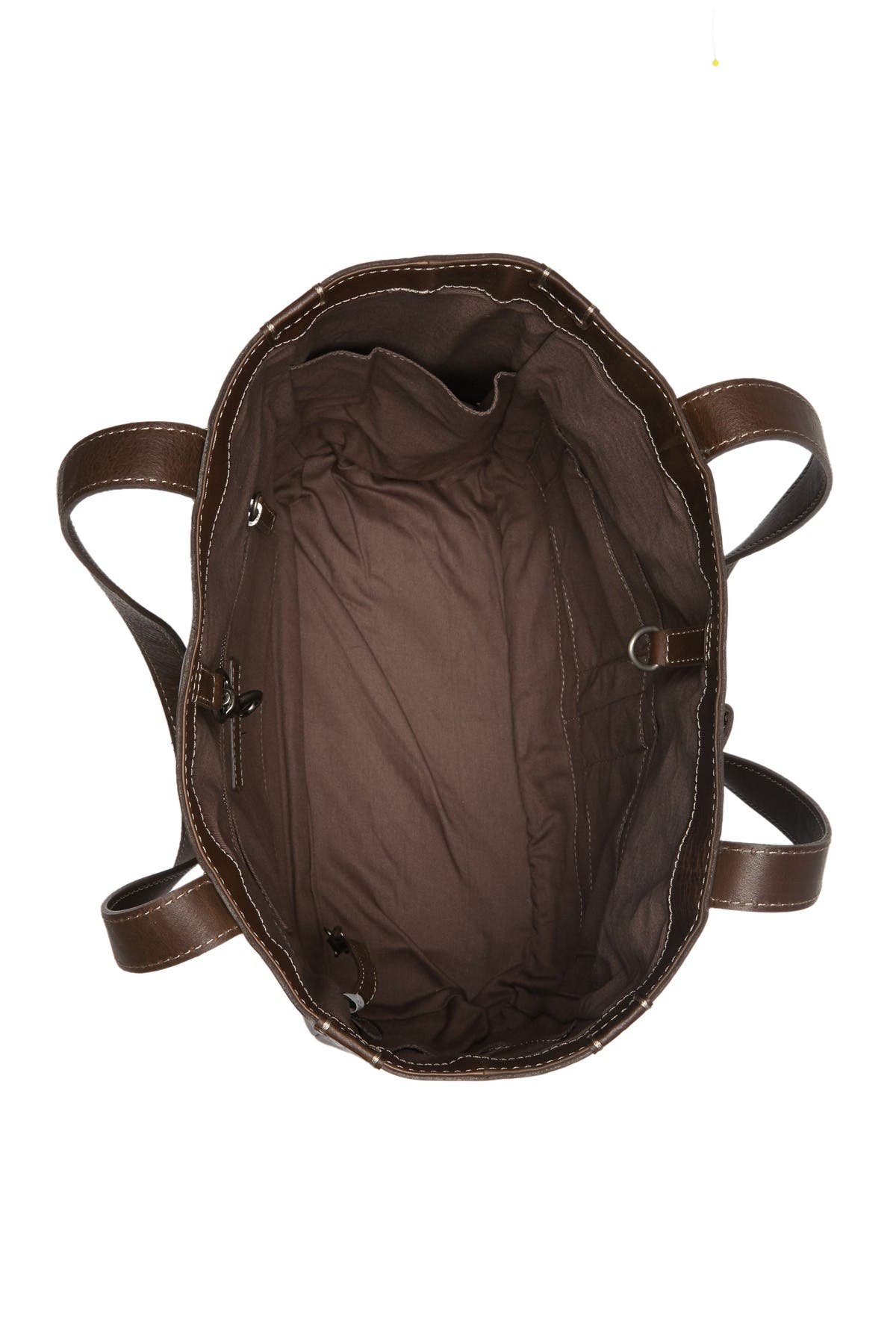 Frye Mindy Leather Pocket Tote, Alternate, color, 