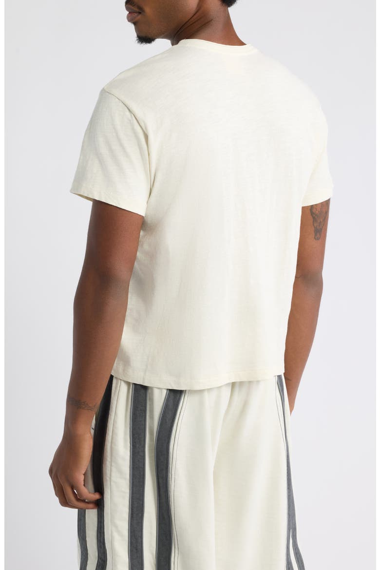 Core Logo Slub T-Shirt, Alternate, color, VINTAGE WHITE