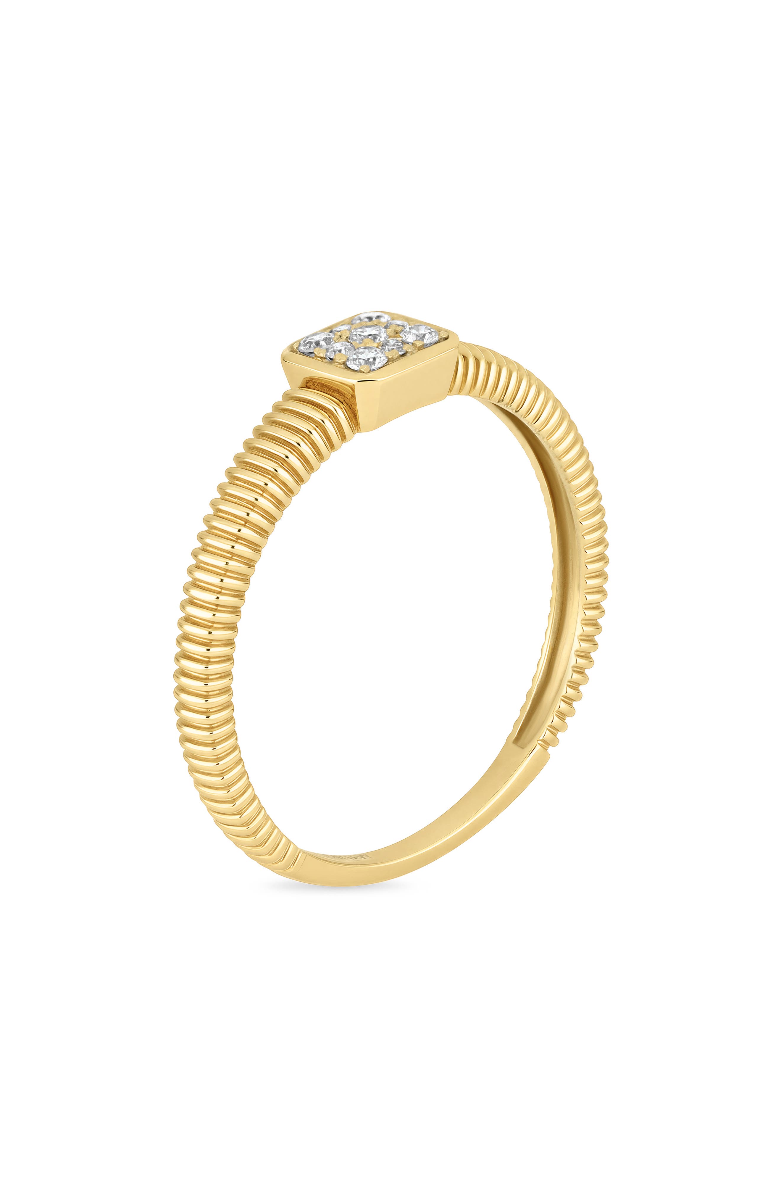 Bony Levy Mika 18k Gold Diamond Stackable Ring (Women) | Nordstromrack