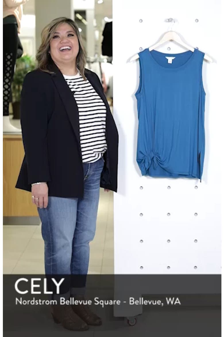 Knot Front Jersey Tank video