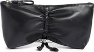 Longchamp Le Roseau Leather Clutch