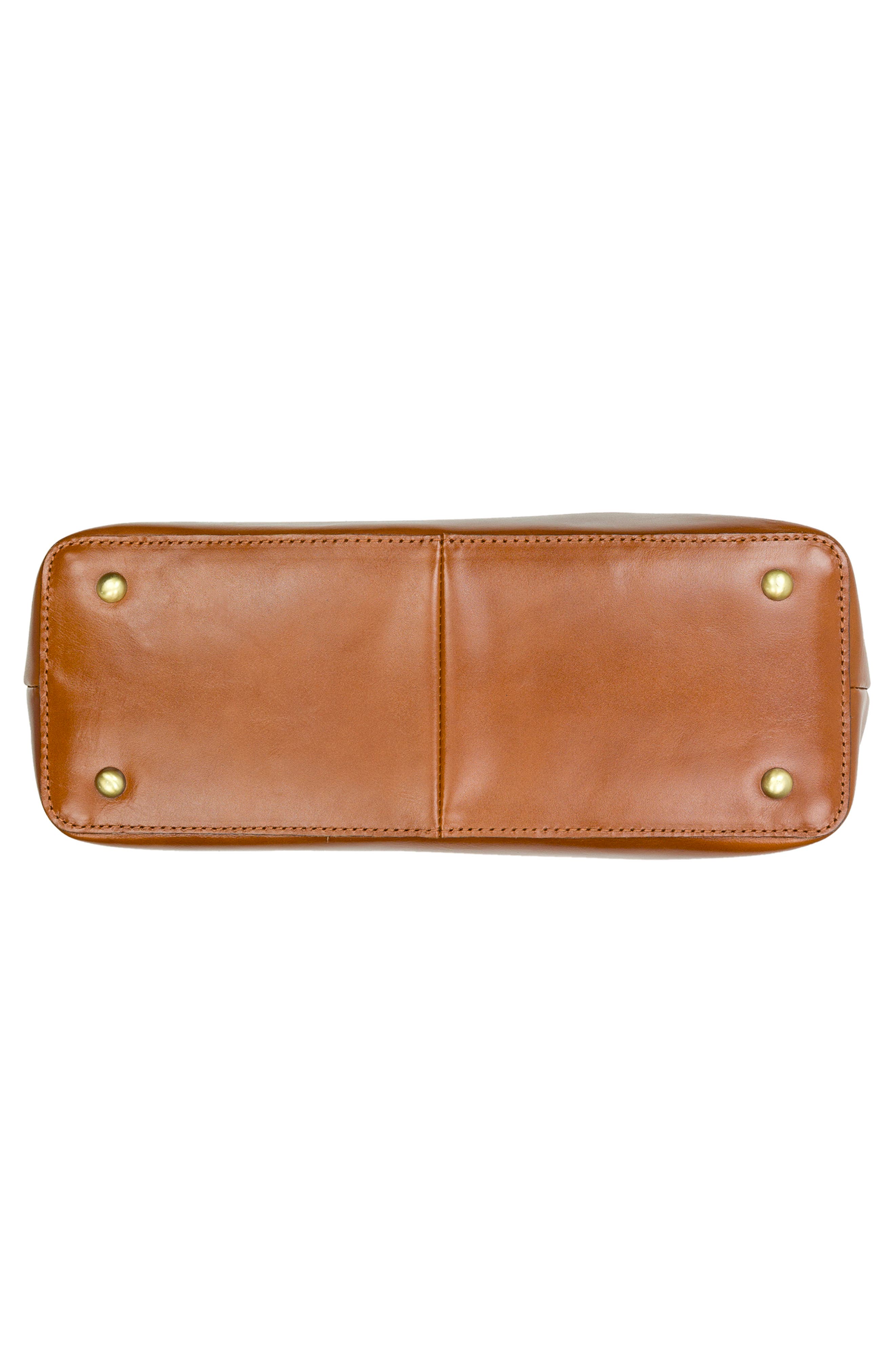 Patricia Nash Belle Leather Tote, Alternate, color, Tan