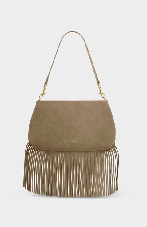 Cali Fringe Small Shoulder Bag