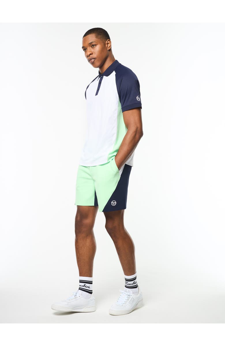 Sergio Tacchini Pagia Court Polo, Alternate, color, Green Ash