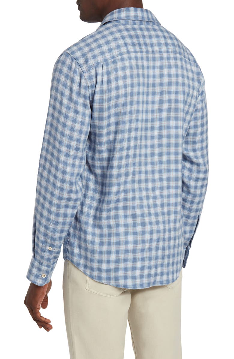 Faherty The Weekend Linen Blend Button-Up Shirt, Alternate, color, 