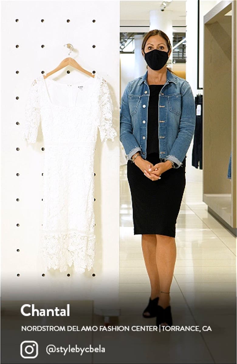 Did It My Way Lace Midi Dress, sales video thumbnail