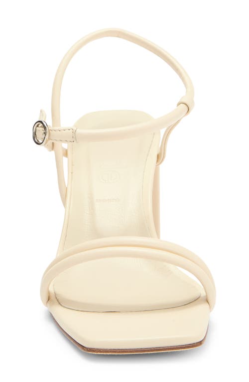 Aeyde Helene Ankle Strap Sandal In Creamy