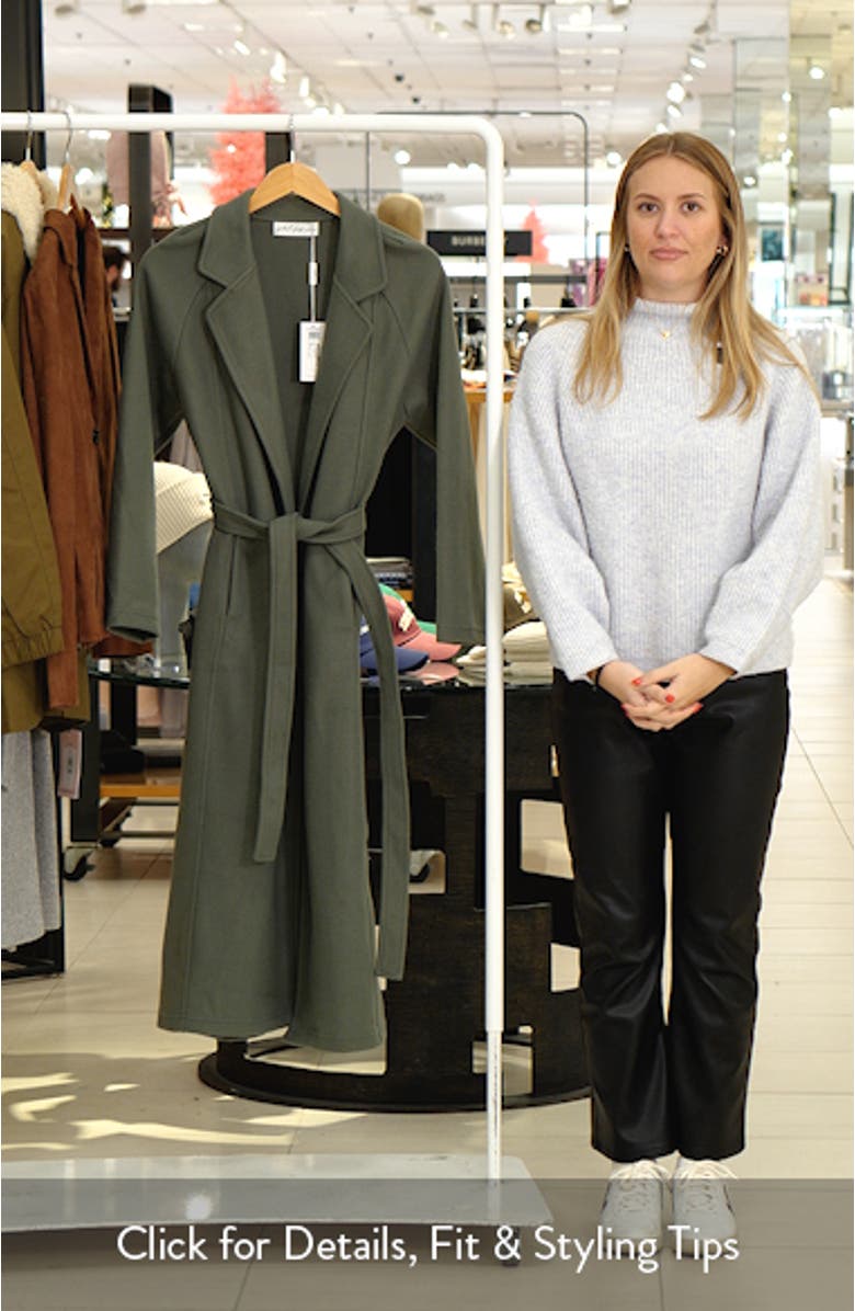 Violeta Belted Coat, sales video thumbnail