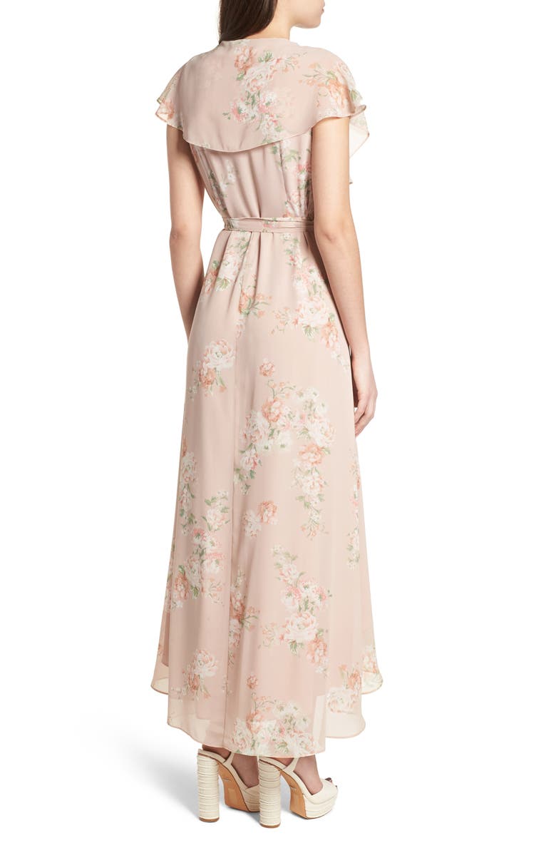 WAYF Polermo Wrap Maxi Dress, Alternate, color,