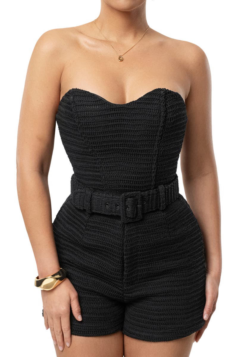 JLUXLABEL Lila Bustier Top, Alternate, color, Black