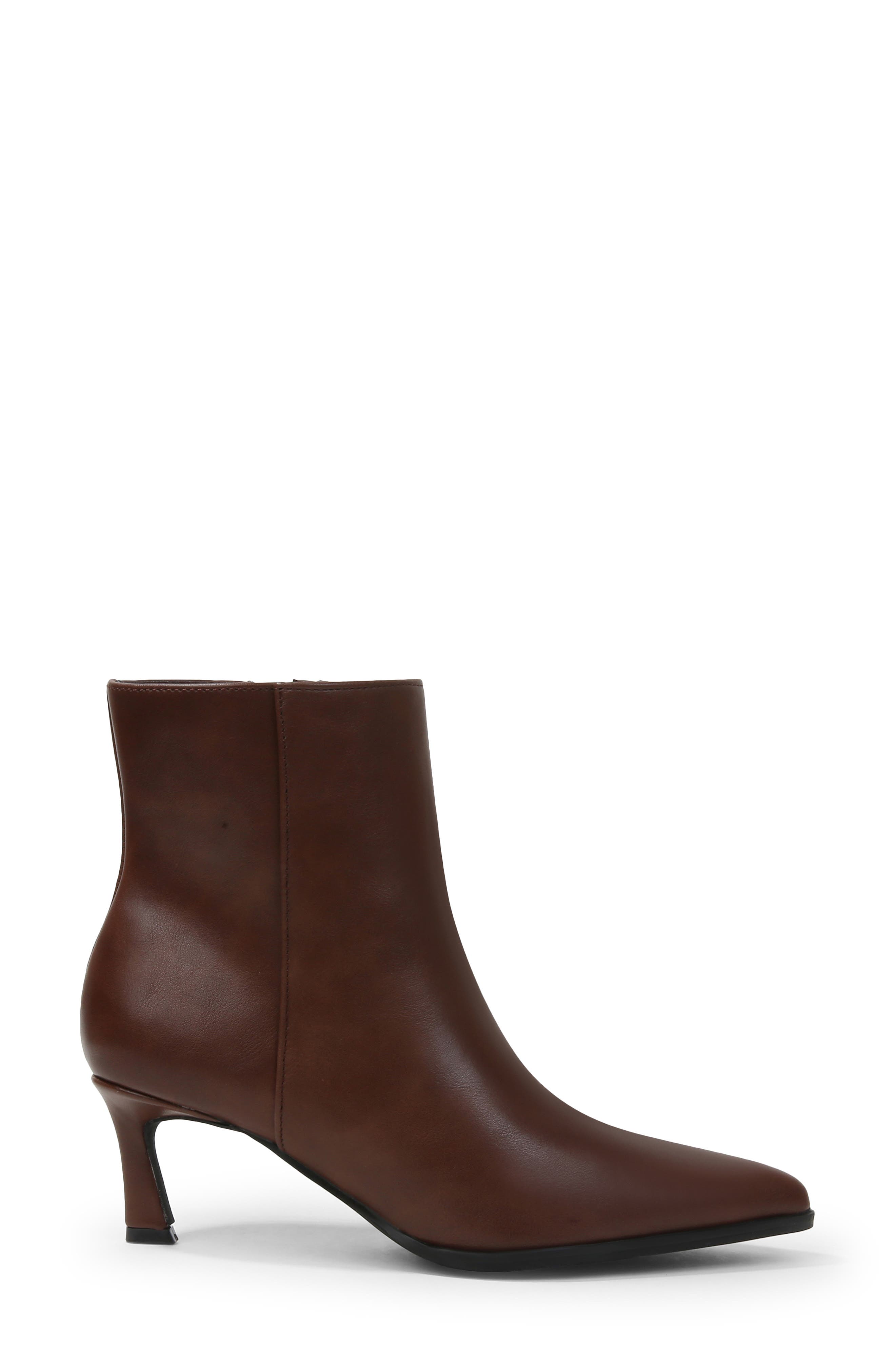 Adina Pointed Toe Bootie, Alternate, color, BROWN