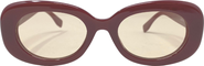 Youzey Oval Retro Sunglasses with Polarized Lens