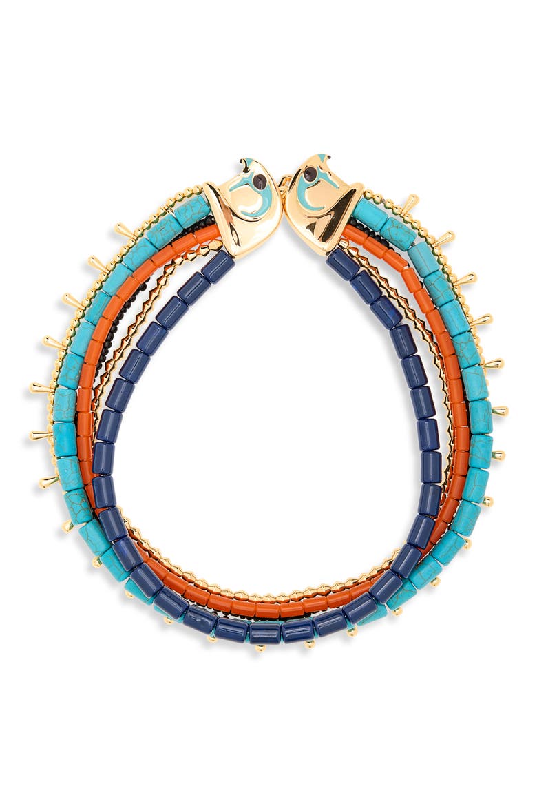 x The Met Senebtisi Collar Necklace, Main, color, EGYPTIAN TRIO
