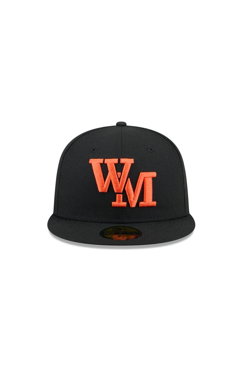 Men's New Era  Black Wichita Wind Surge Theme Nights 59FIFTY Fitted Hat, Alternate, color, Black
