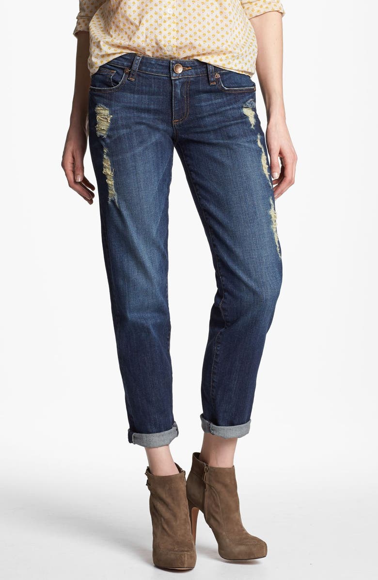 KUT from the Kloth 'Catherine' Slim Boyfriend Jeans, Main, color, 
