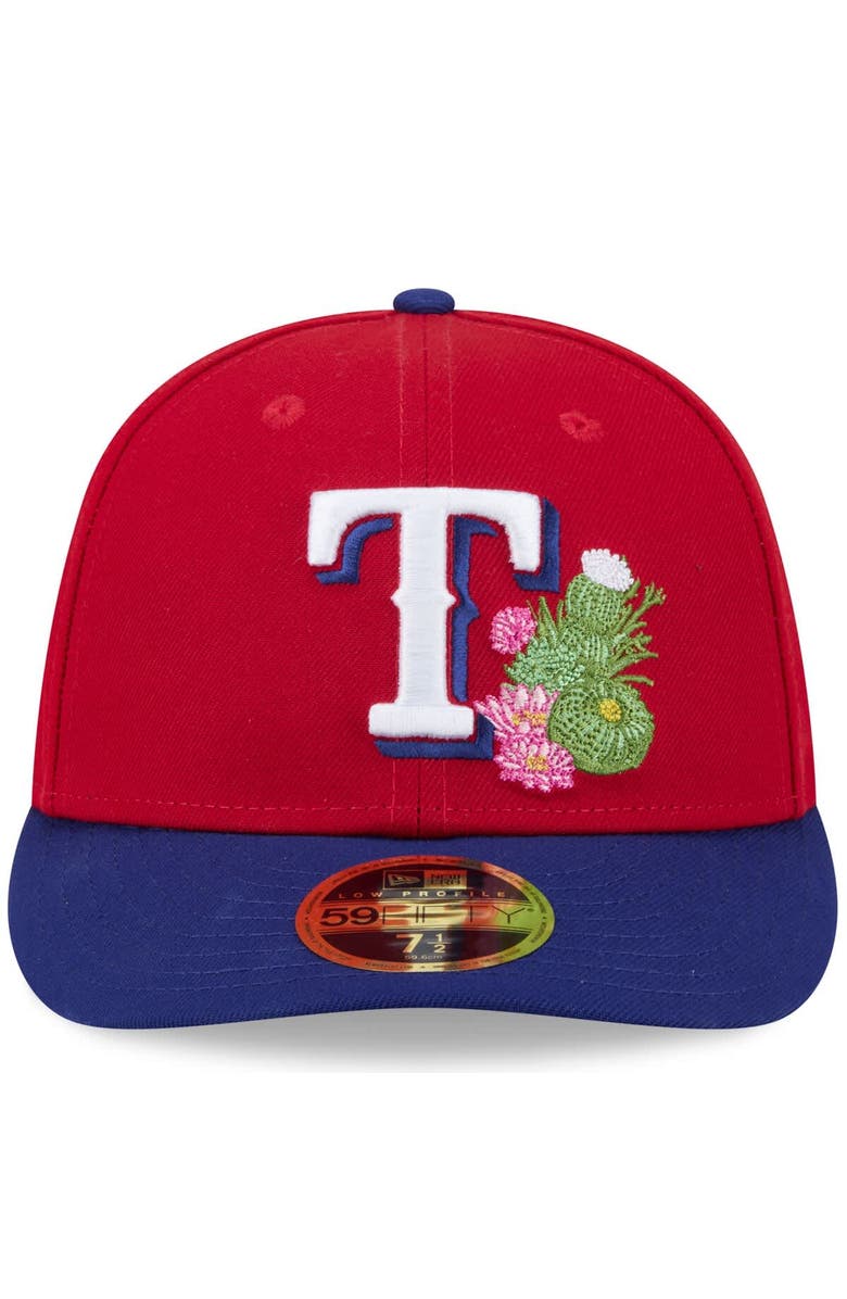 New Era Men's New Era  Red/Royal Texas Rangers 2026 Spring Training Low Profile 59FIFTY Fitted Hat, Alternate, color, Red