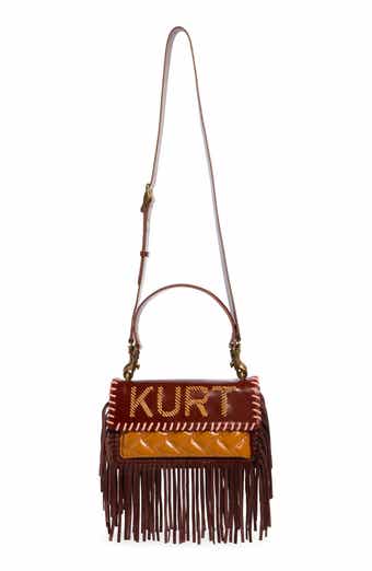 Shoreditch EW Kurt Fringed Leather Crossbody Bag