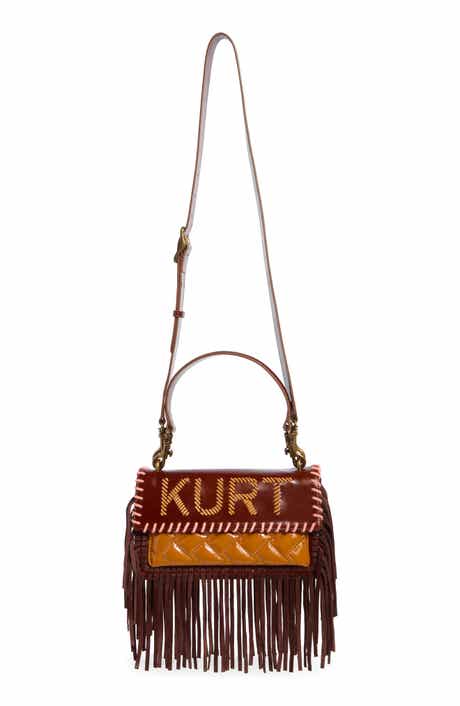 Shoreditch EW Kurt Fringed Leather Crossbody Bag