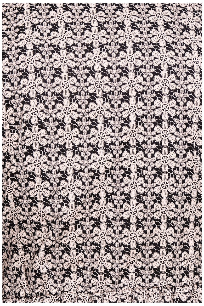 Orquid Tie Front Stretch Cotton Top, Alternate, color, CRUDO/CRUDO