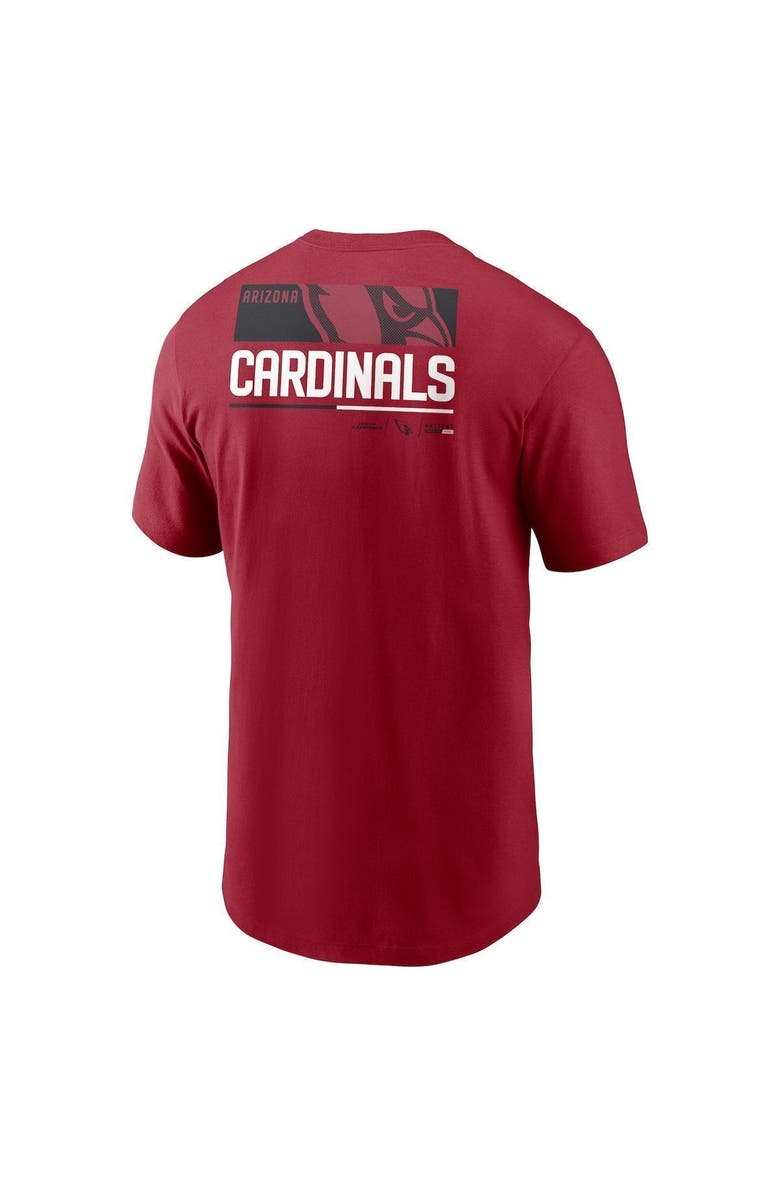 Nike Men's Nike Cardinal Arizona Cardinals Team Incline T-Shirt, Alternate, color,