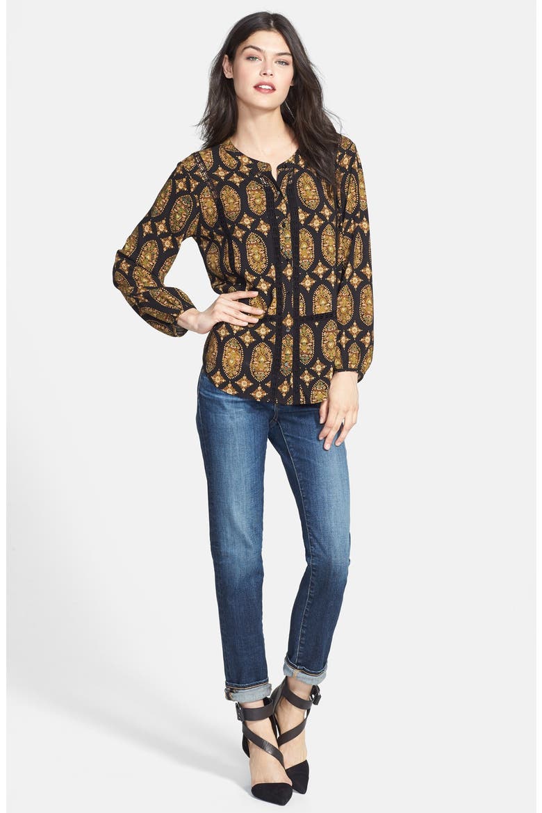 Denim 'Skyline' Ankle Peg Skinny Jeans (Nordstrom Exclusive), Alternate, color, DIXIE