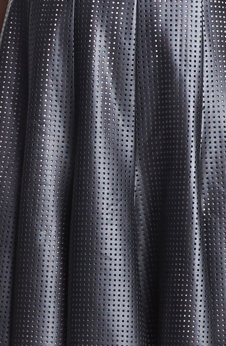 Jay by Jay Godfrey Jay Godfrey 'Dwight' Faux Leather A-Line Dress, Alternate, color,