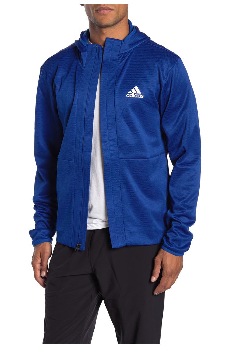 adidas Zip-Up Hoodie, Main, color,