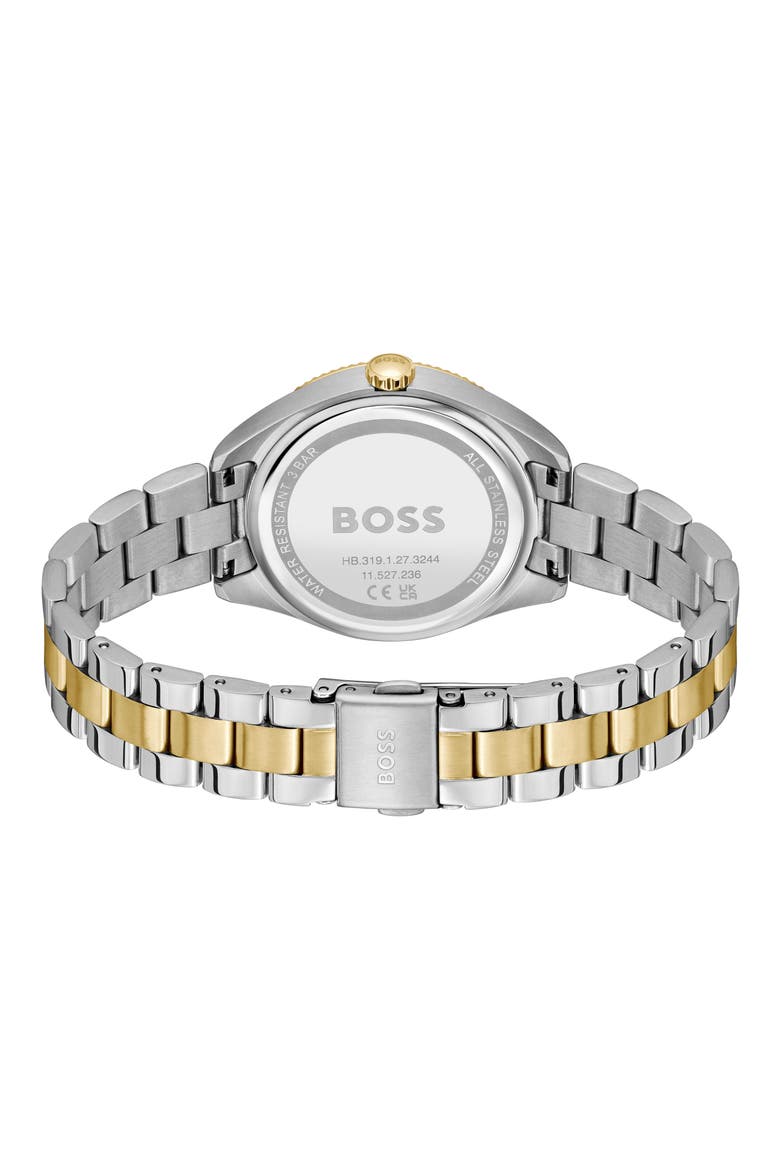 Sage Sport Bracelet Watch, 34mm, Alternate, color, SILVER WHITE