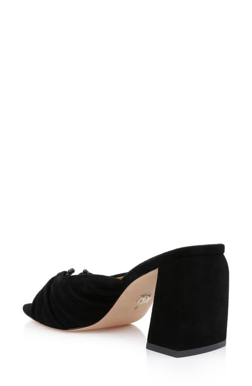 Badgley Mischka Collection Vayla Slide Sandal In Black