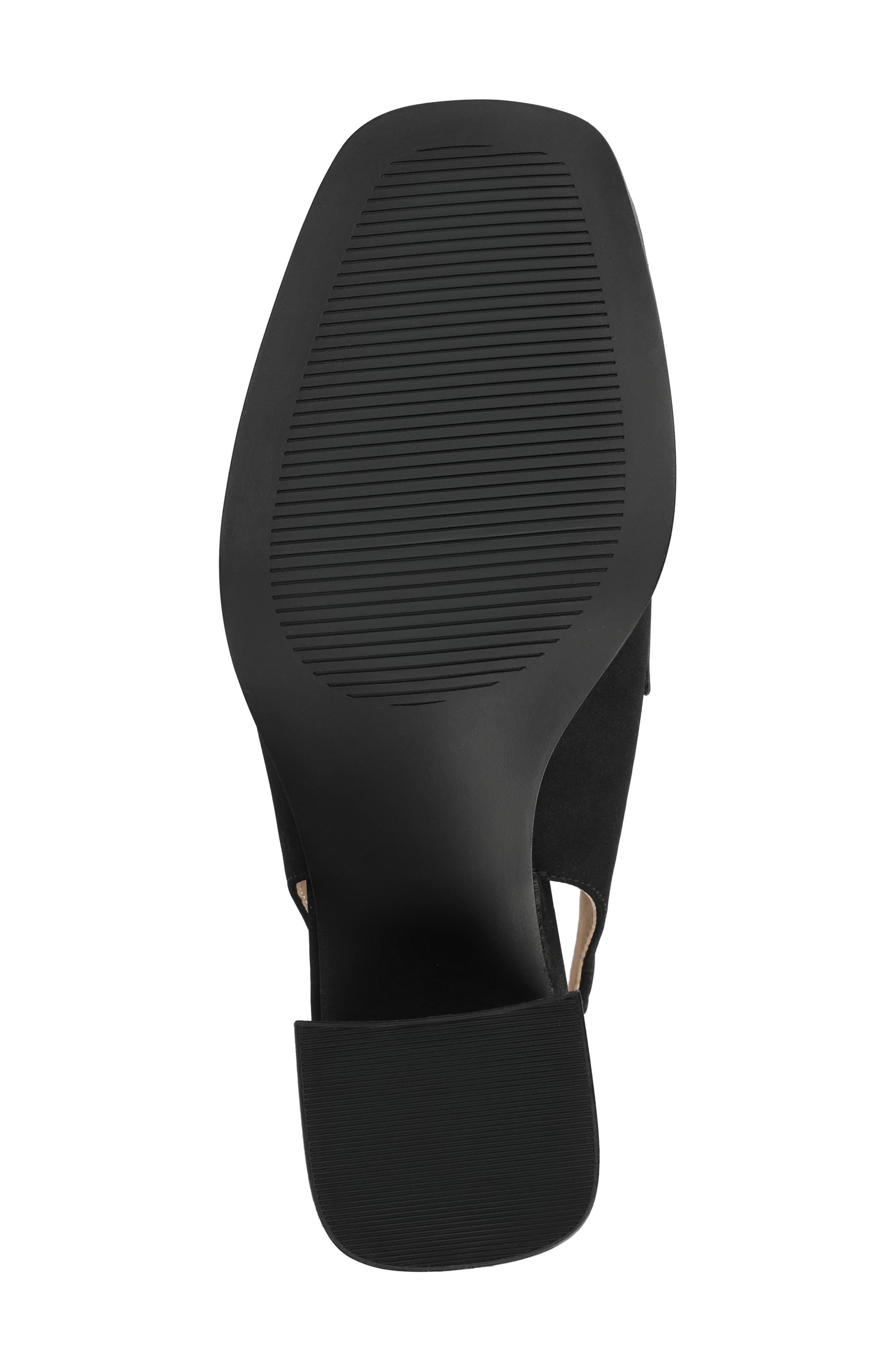 Journee Collection Henrika Slingback Pump, Alternate, color, Black