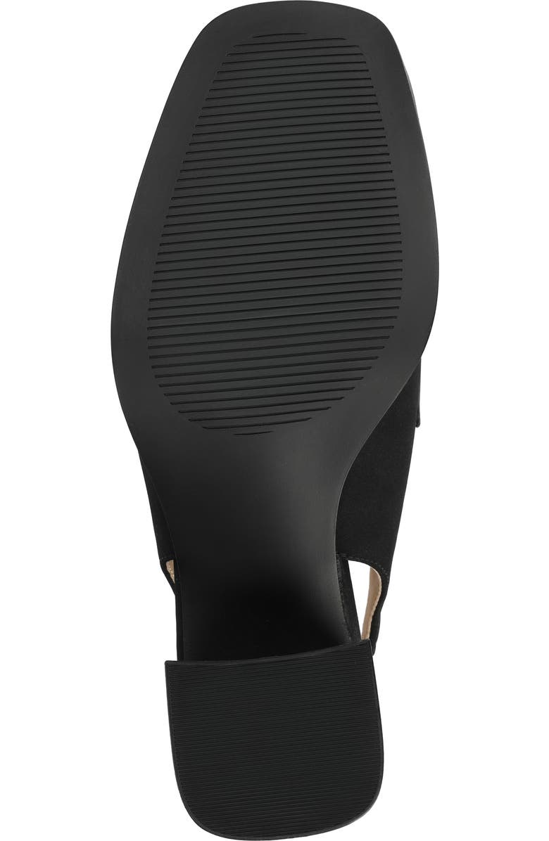 Journee Collection Henrika Slingback Pump, Alternate, color, Black