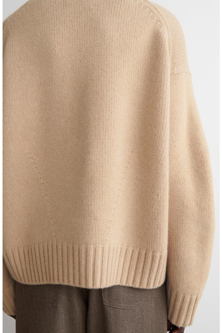 Chunky Cashmere Sweater, Alternate, color, BEIGE MEDIUM DUSTY