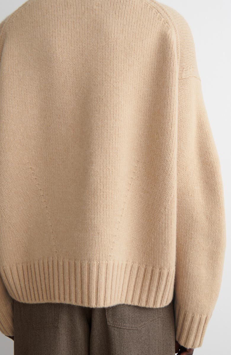 COS Chunky Cashmere Sweater, Alternate, color, Beige Medium Dusty