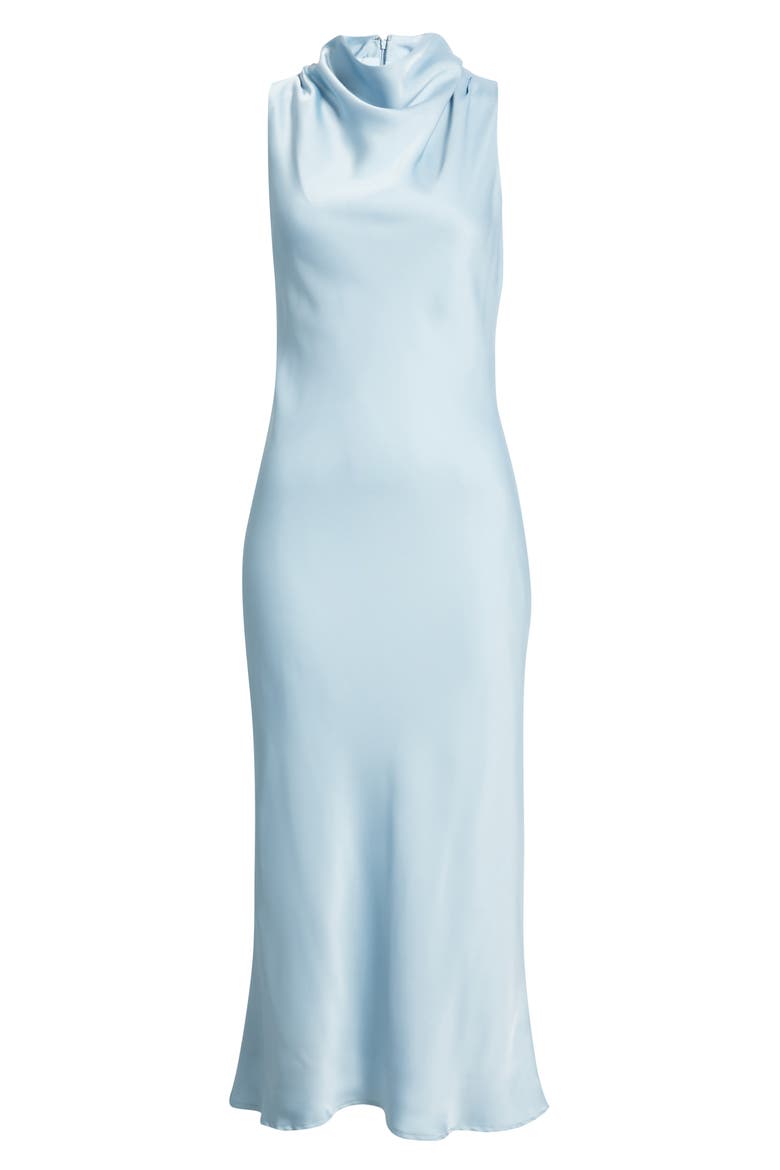 Cowl Neck Maxi Dress, Alternate, color, GLACIER