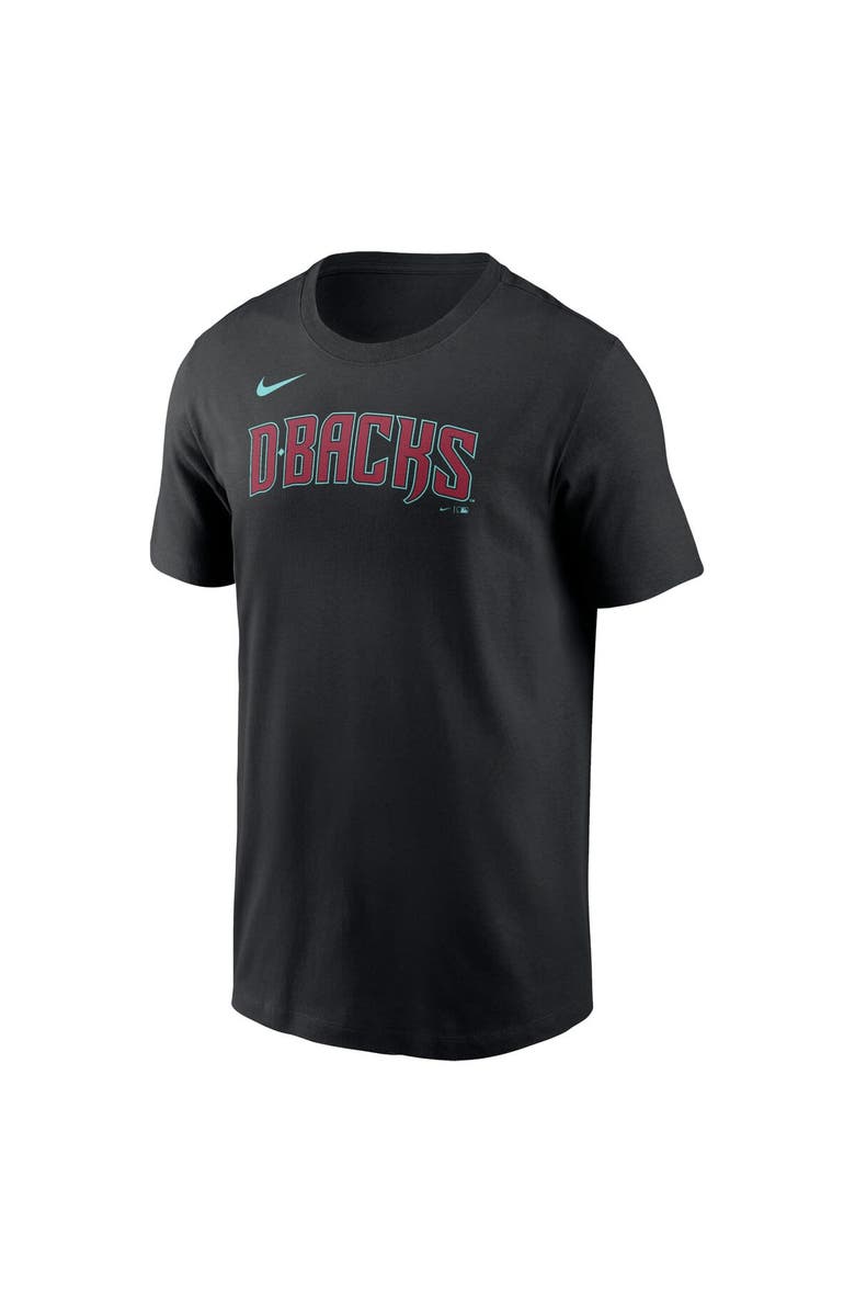 Nike Men's Nike Black Arizona Diamondbacks Wordmark T-Shirt, Alternate, color, Black