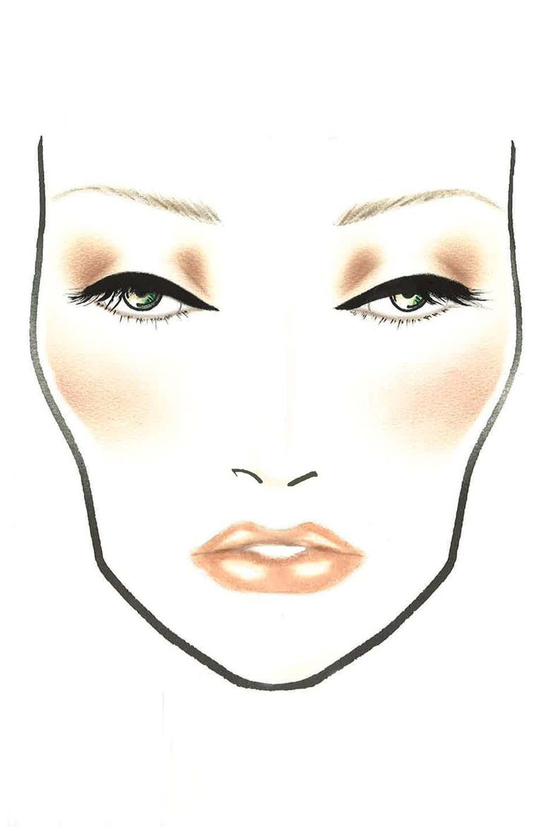 M·A·C 'Illustrated' Lip Bag (Nordstrom Exclusive), Alternate, color, PERFECT NUDE