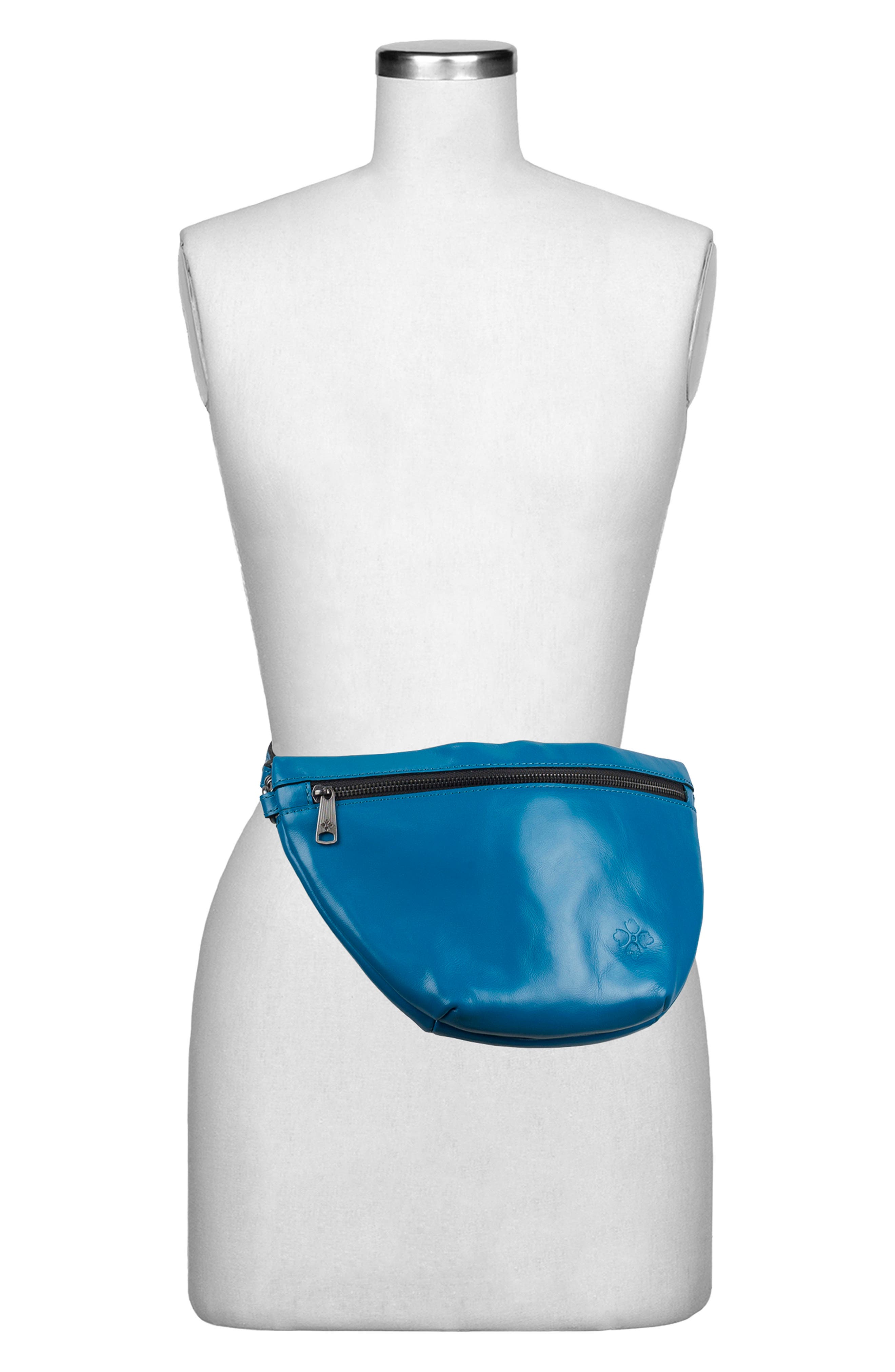 Patricia Nash Tinchi Leather Belt Bag, Alternate, color, 