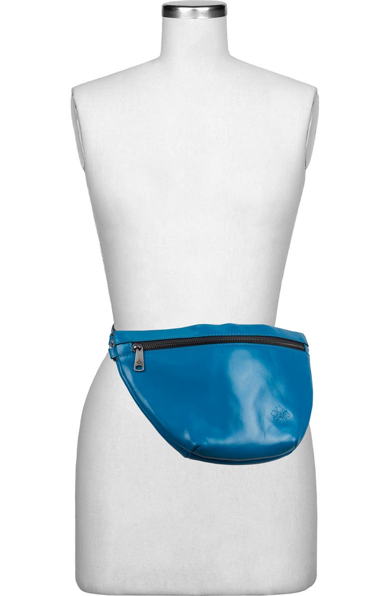 Patricia Nash Tinchi Leather Belt Bag, Alternate, color,