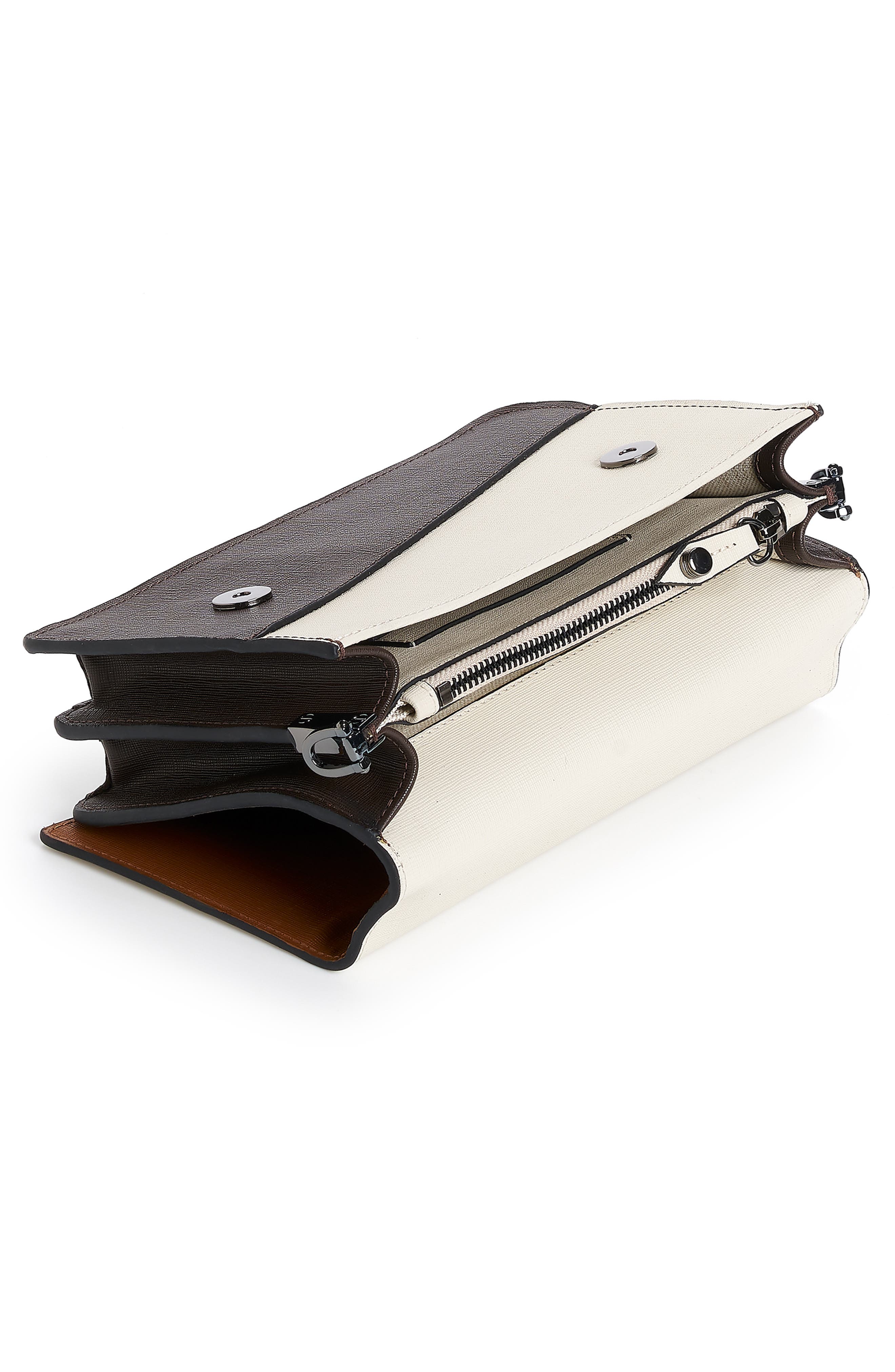 Botkier Crosstown Colorblock Leather Crossbody Bag, Alternate, color, 