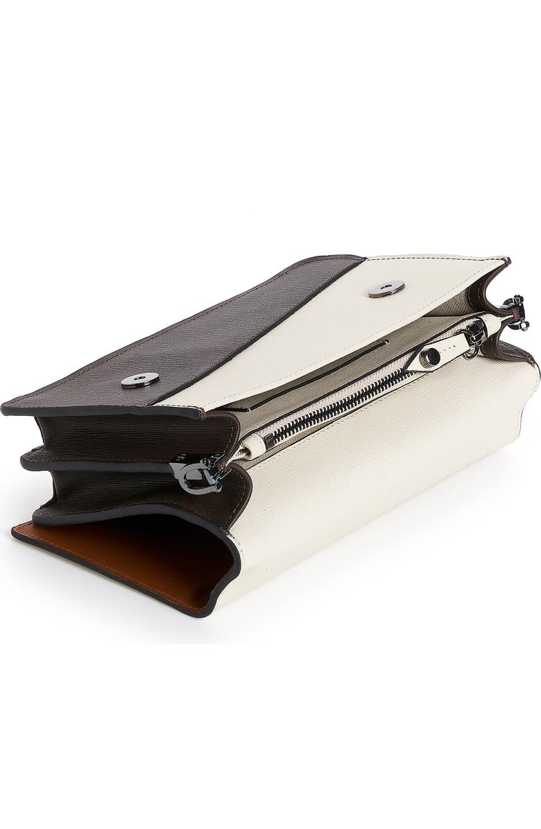 Botkier Crosstown Colorblock Leather Crossbody Bag, Alternate, color,