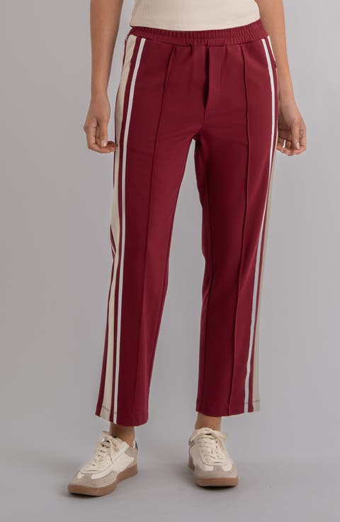 Copa Side Stripe Ankle Track Pants