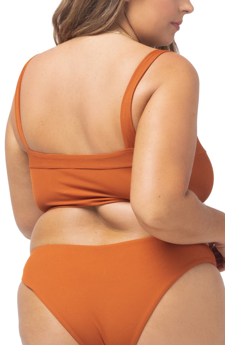 LSPACE L Space Lee Lee Ribbed Bikini Top, Alternate, color, 