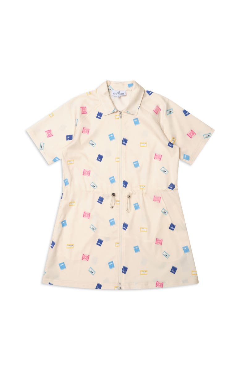 Sergio Tacchini Timbro Dress, Alternate, color, Gardenia