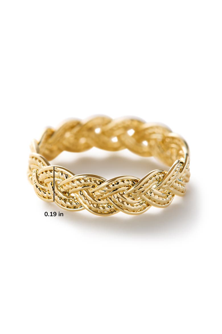 Band Ring - Chloe, Alternate, color, Gold