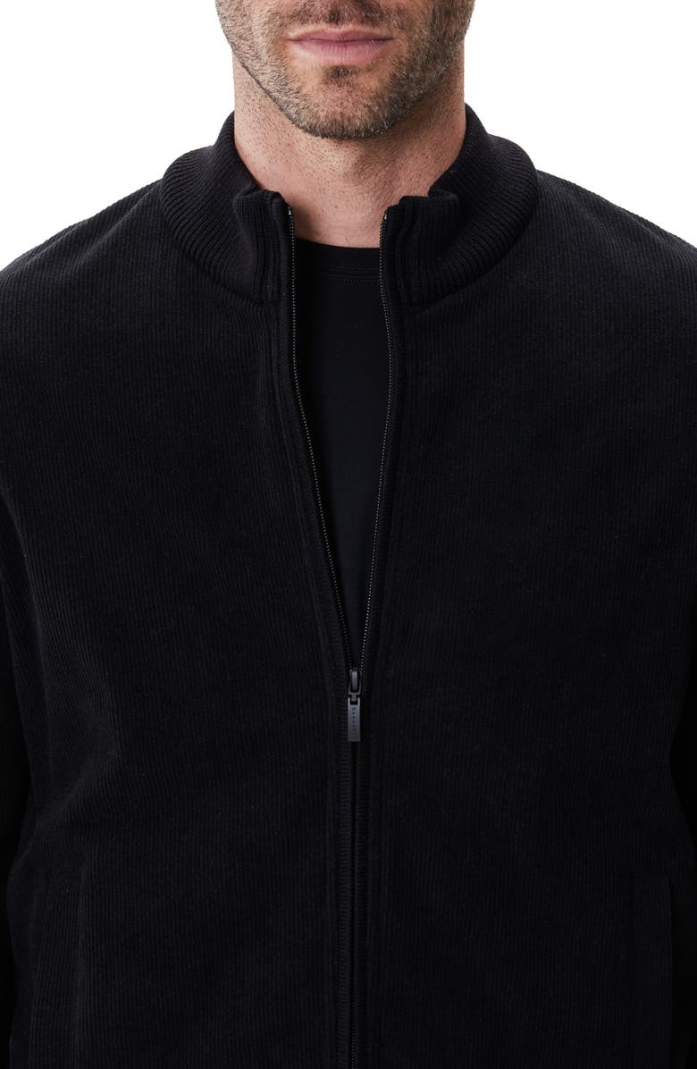 Robert Barakett Roydon Hybrid Corduroy Jacket, Alternate, color, Black