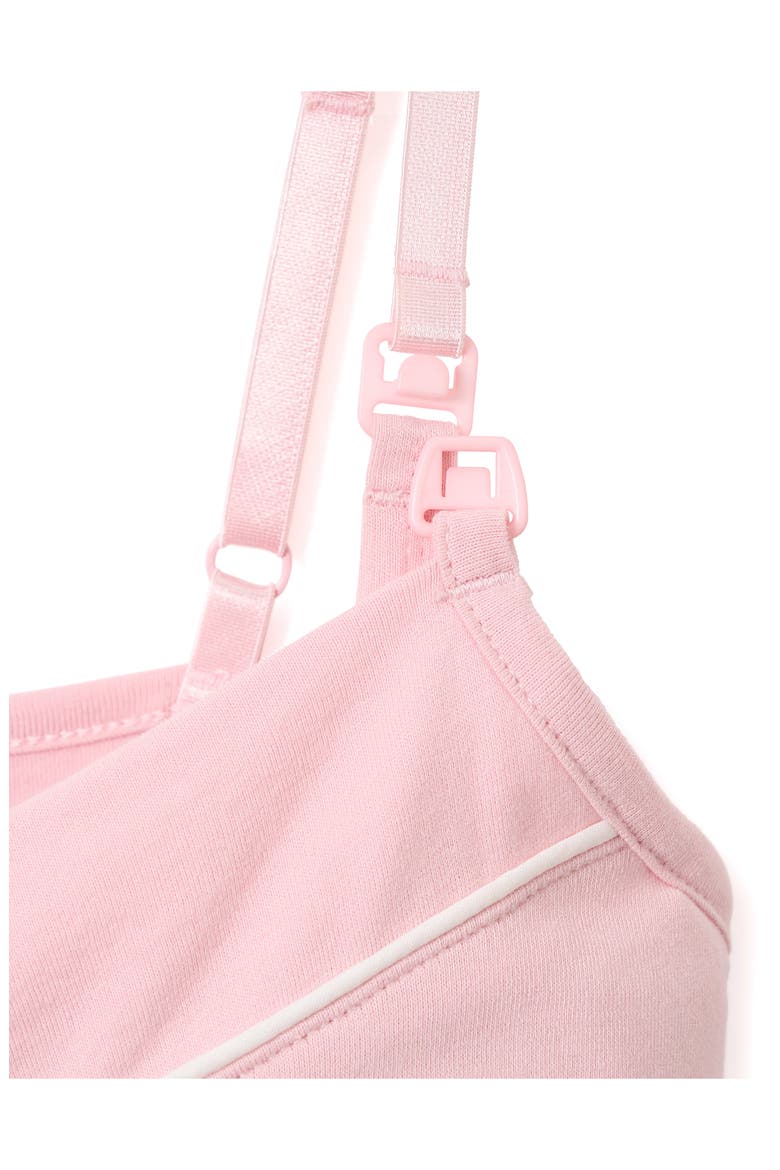 Luxe Pima Cotton Maternity/Nursing Camisole, Alternate, color, PINK
