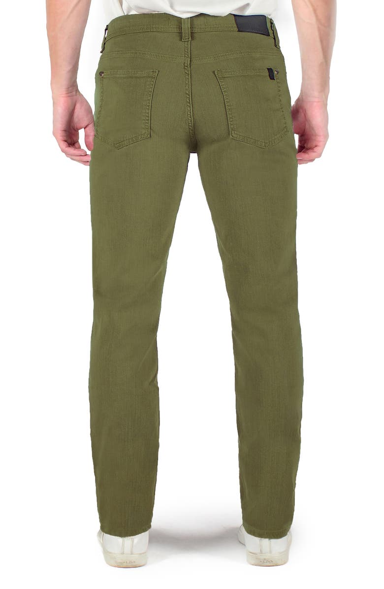 Fidelity Denim Jimmy Slim Straight Leg Jeans, Alternate, color, Army Green