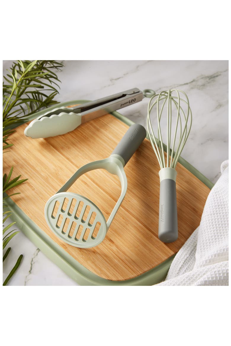 Two-Piece Mashed Potato Tool Set, Alternate, color, GREEN