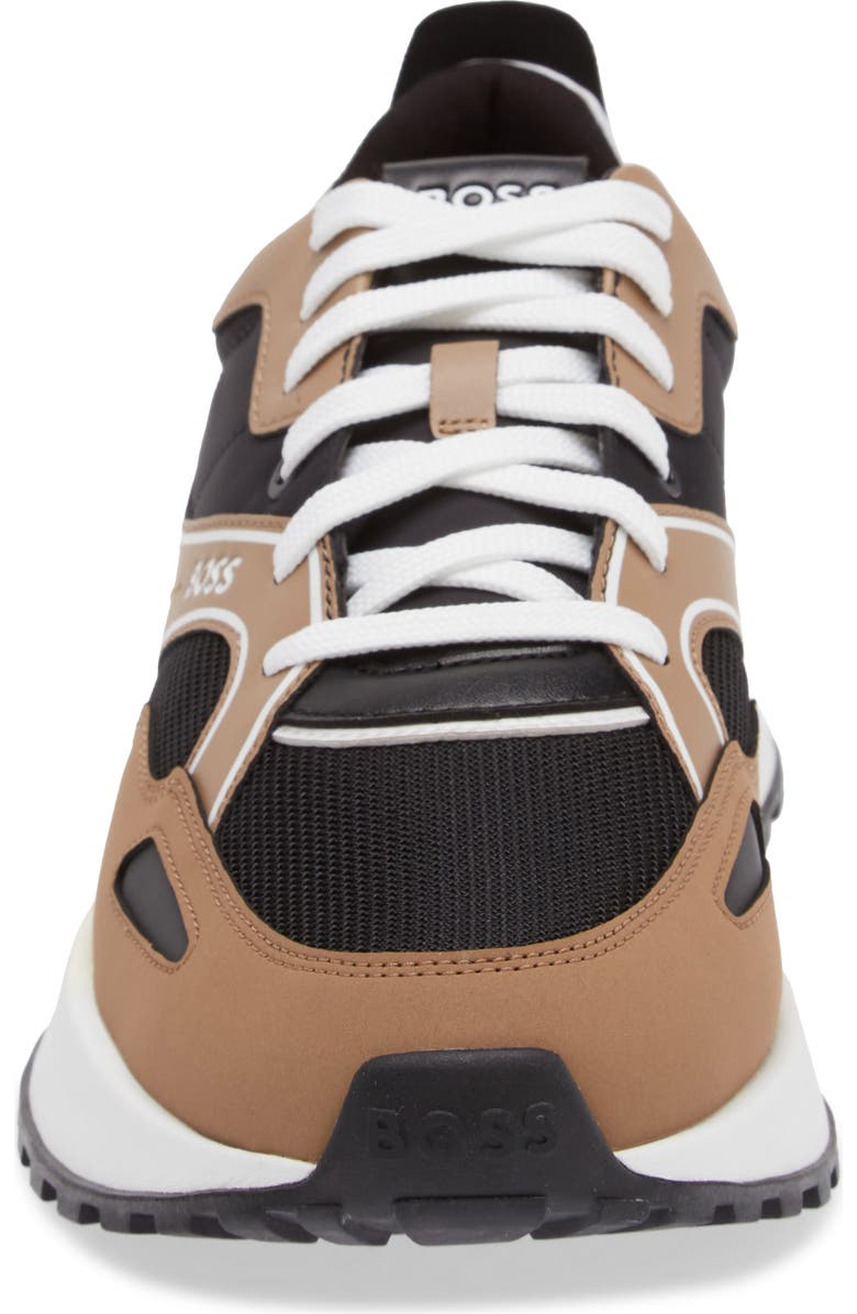 BOSS Jonah Runn MX Sneaker, Alternate, color, Open Beige